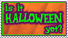 'Is it Halloween yet?' in a creepy font on an orange background.